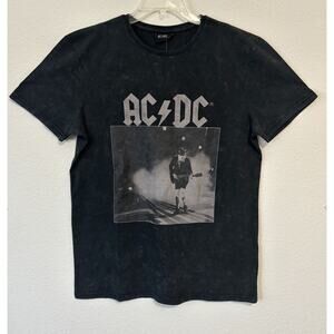 AC/DC Highway To Hell Black Graphic T Shirt Size Medium New